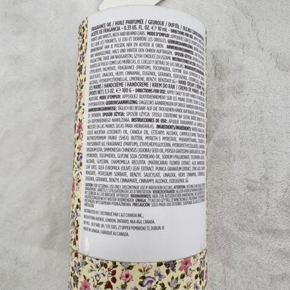 Crabtree & Evelyn Summer Hill Hand Cream 3.5oz & Fragrance Oil 0.33oz Gift Set - Picture 2 of 3